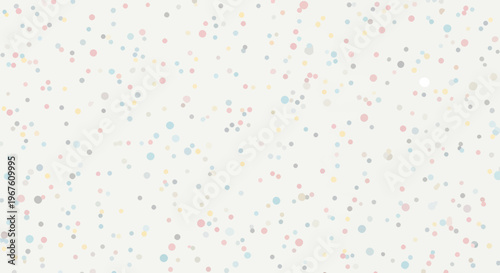 Soft Pastel Confetti Background with Tiny Dots and Speckles