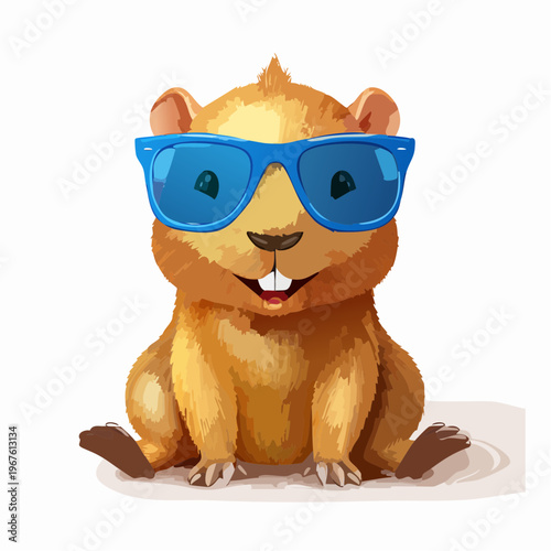 Kawaii-Stil - Niedlicher Capybara