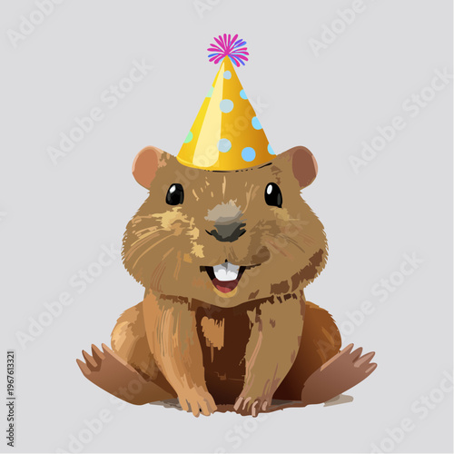 Kawaii-Stil - Niedlicher Capybara