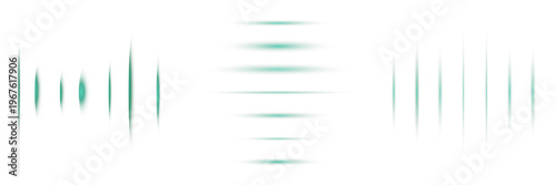 Abstract Teal Sound Wave Pattern for Digital Audio Editing and Music Production Software