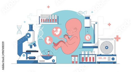 Embryo Development and Scientific Research: IVF, Genetics, and Fetal Growth