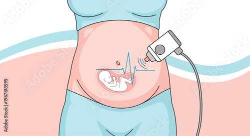 Pregnancy Ultrasound Scan: Fetus Development, Medical Technology, and Expectant Motherhood