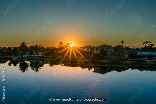Sunrise west Lakes Shore