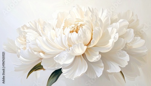 flower, spring, nature, bouquet, white, blossom, beauty, peony, floral, petal, leaf, closeup, flora, painting, wall art, watercolor, oil, artist, beautiful, bloom