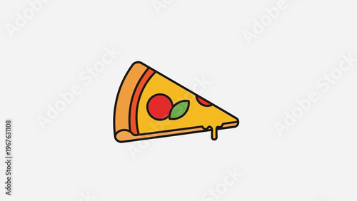 Delicious slice of cheese pizza.