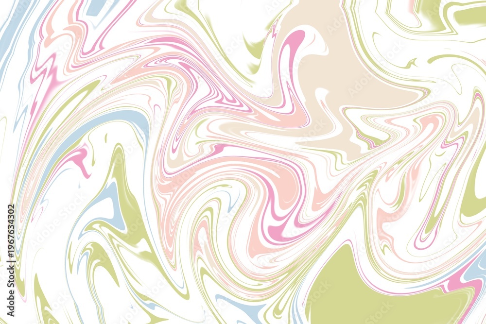 Fototapeta premium Pastel Swirl Marble Texture Background