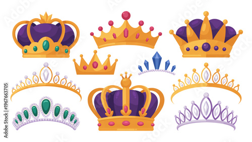 Diverse cartoon animals designed as colorful plush toys or characters Vector