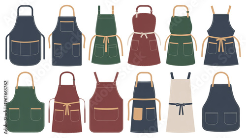 Colorful assortment of fresh vegetables and fruits in vibrant bunches. Vector