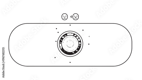 Close-up of a modern washing machine control panel with various settings and buttons.