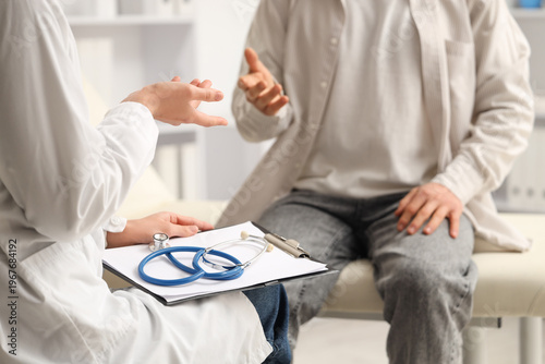 Female doctor with stethosc...