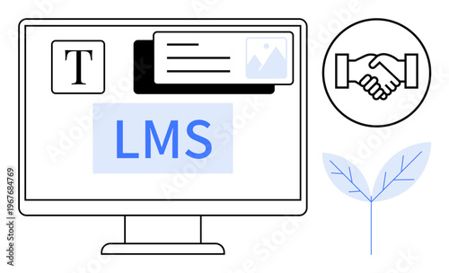 Learning Management System. LMS aiding education and skills development, supporting collaborative learning and digital resource sharing. LMS for e-learning, training, eco solutions, and remote work