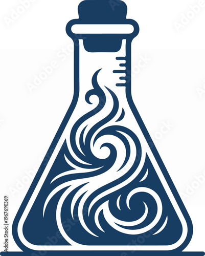 Chemistry Lab Equipment Flask.