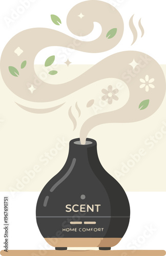 Essential Oil Diffuser Device.