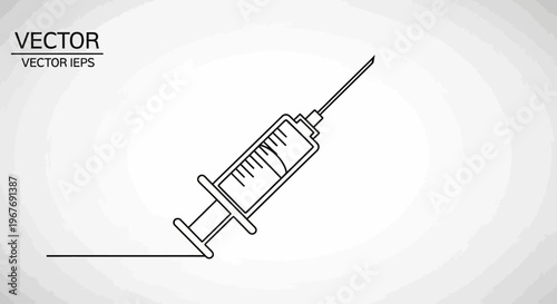 Medical Syringe Needle Injection Tool.