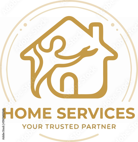 Home Services Logo Design.