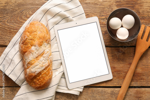 Digital recipe book with na...