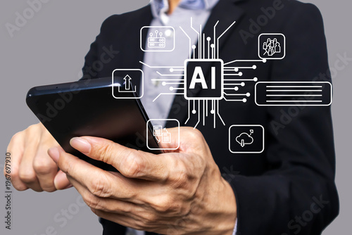 The idea is for business people to use their brains to ask questions and let AI find the answers.