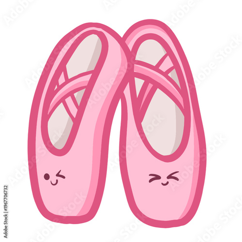 Pink Ballet Dance Shoes