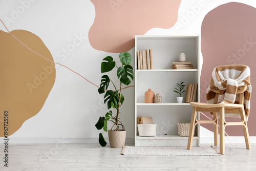 Shelving unit, chair and ho...