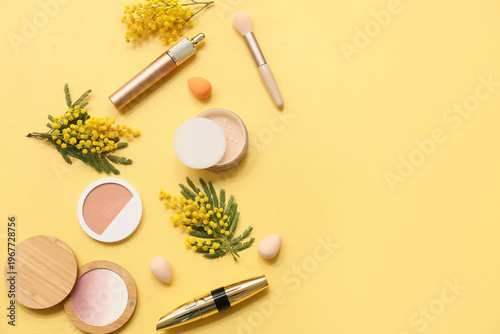 Decorative cosmetics with m...