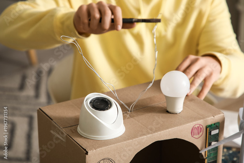 Male inventor making device...
