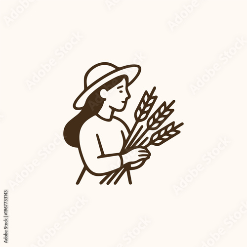 Harvest Girl Logo