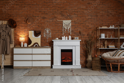 Interior of stylish modern ...