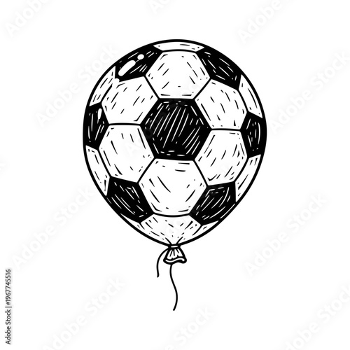 Vector Pinocut Soccer balloon, an innovative blend of sport and amusement.