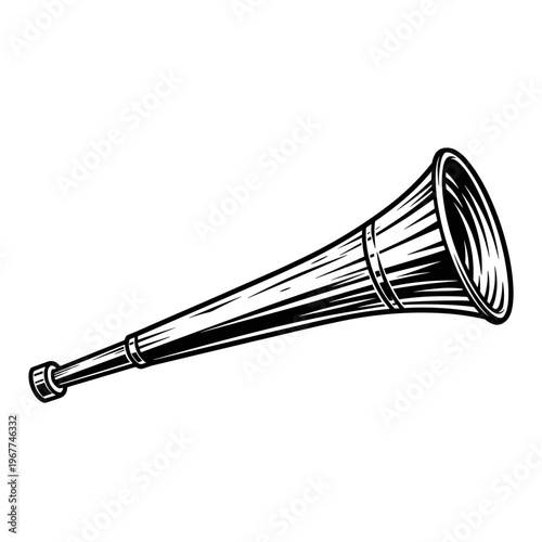 Vector Pinocut Vintage Monocular Telescope. 