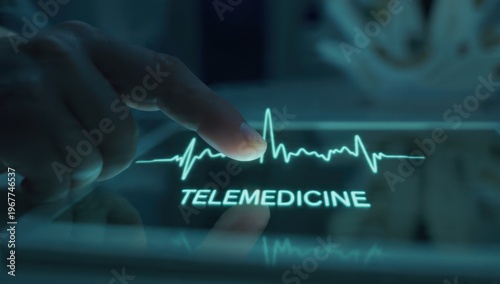 Telemedicine, virtual healthcare, online medical consultation, digital health services