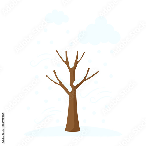 Winter Tree Illustration