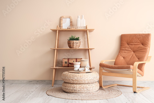 Interior of living room wit...
