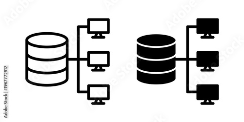 Data mining icons collection
