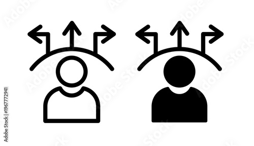 Decision icons collection