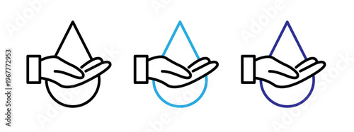 Dermatology tested icons collection