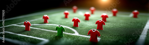 Soccer Game Tactical: Minia...