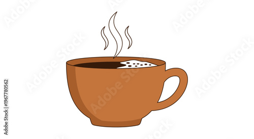 Steaming Cup of Coffee