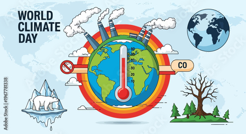 World Climate Day: Global Warming, Pollution, and Environmental Crisis