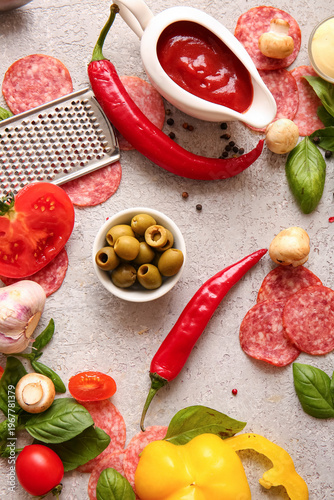 Ingredients for preparing p...