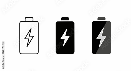 Battery Power Levels Icons