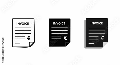 Simple Invoice Set Design