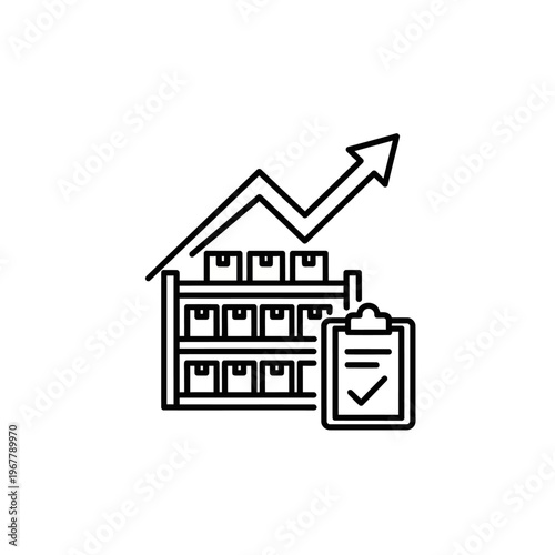Inventory Management and Stock Level Increase with Growing Graph