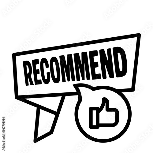 recommendation Line Icon