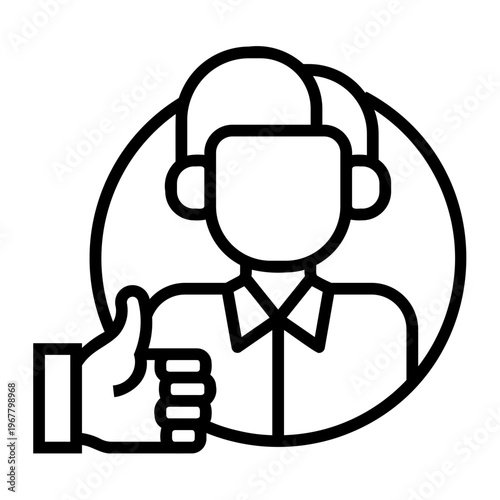 recommendation Line Icon