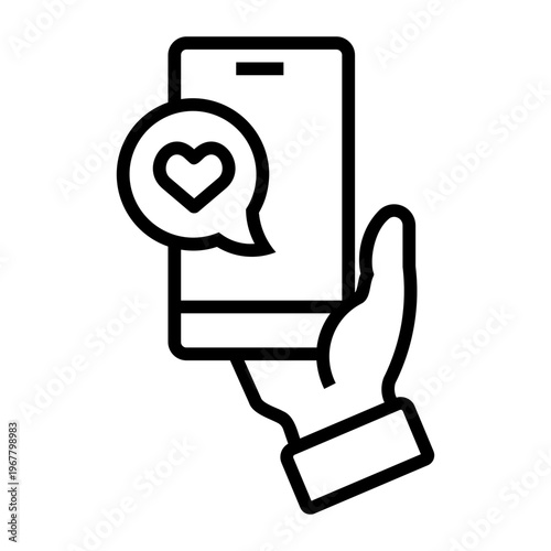 recommendation Line Icon