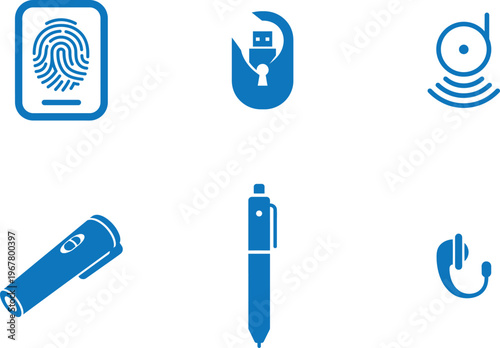 Biometric security and high tech spy equipment