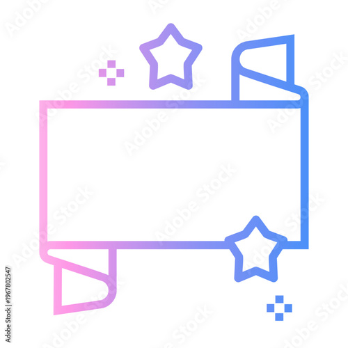 recommendation Line Gradient Icon