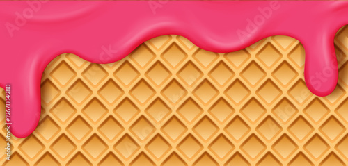 Chocolate wafer biscuit texture with crunchy waffle structure, sweet bakery pattern, perfect for backgrounds, prints, and graphic layouts, wafer biscuit texture