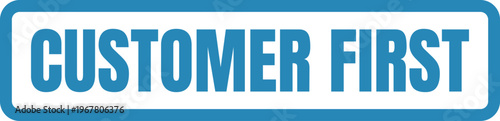 A bold statement emphasizing the importance of prioritizing customers in business practices