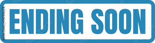 Notice indicating an upcoming conclusion or termination event soon to occur